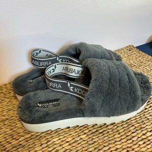 Koolaburra By UGG Women's Grey Slides Size 9